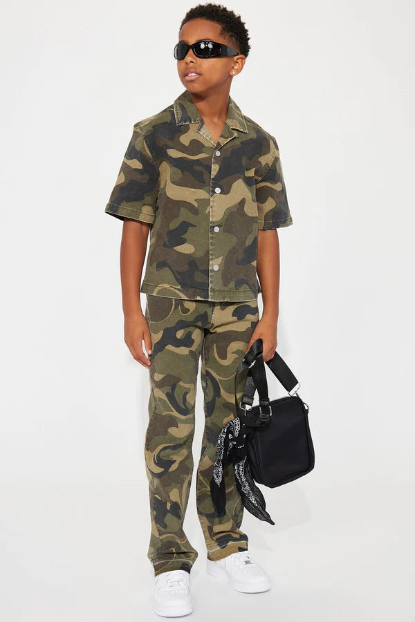 Mini Won't Do Camo Shirt - Camouflage