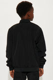 Mini Watch This Nylon Bomber Jacket - Black