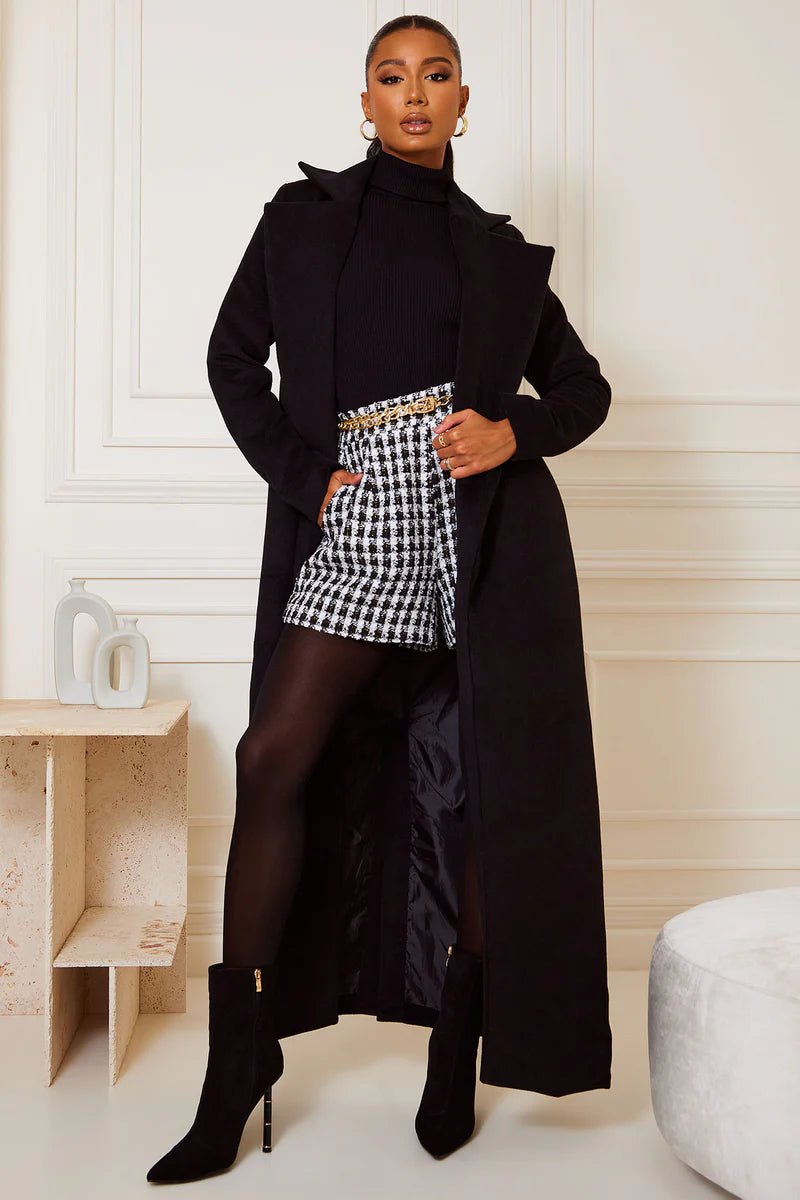 Soho Chic Coat - Camel