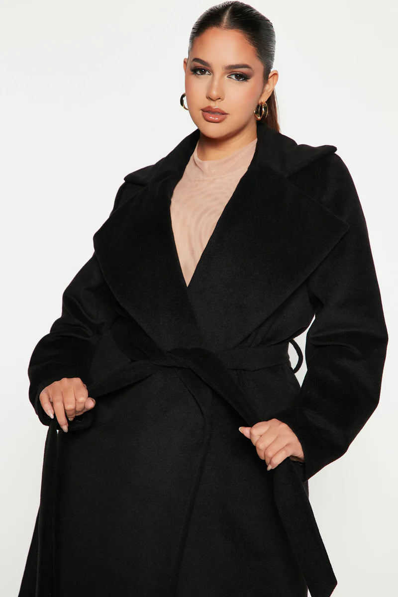 Soho Chic Coat - Camel