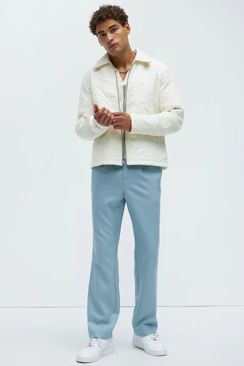 Closer To Sunrise Quilted Jacket - Cream
