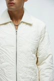 Closer To Sunrise Quilted Jacket - Cream