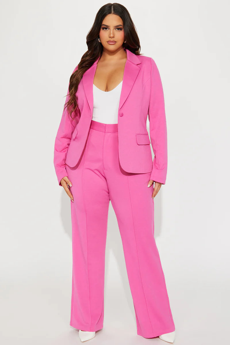 Business Per Usual Blazer Pant Set