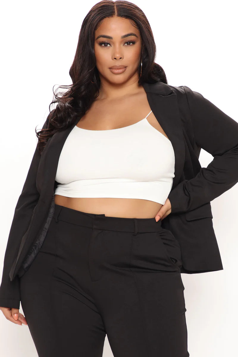 Business Per Usual Blazer Pant Set
