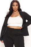 Business Per Usual Blazer Pant Set