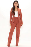 Business Per Usual Blazer Pant Set