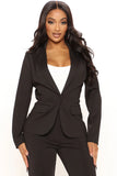 Business Per Usual Blazer Pant Set