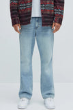 Bellevue Straight Jeans - Light Blue Wash