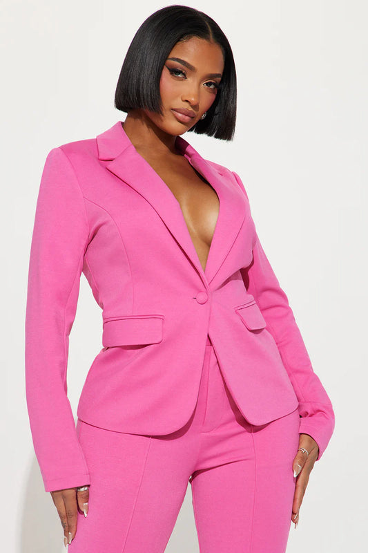 Business Per Usual Blazer Pant Set