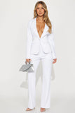 Business Per Usual Blazer Pant Set