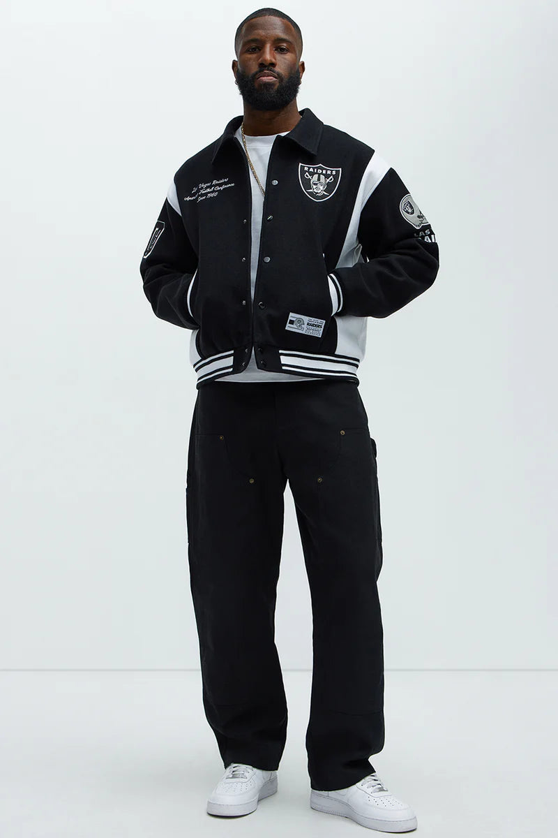Raiders Air Supremacy Jacket - Black/White