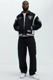 Raiders Air Supremacy Jacket - Black/White