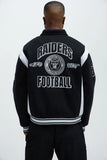 Raiders Air Supremacy Jacket - Black/White