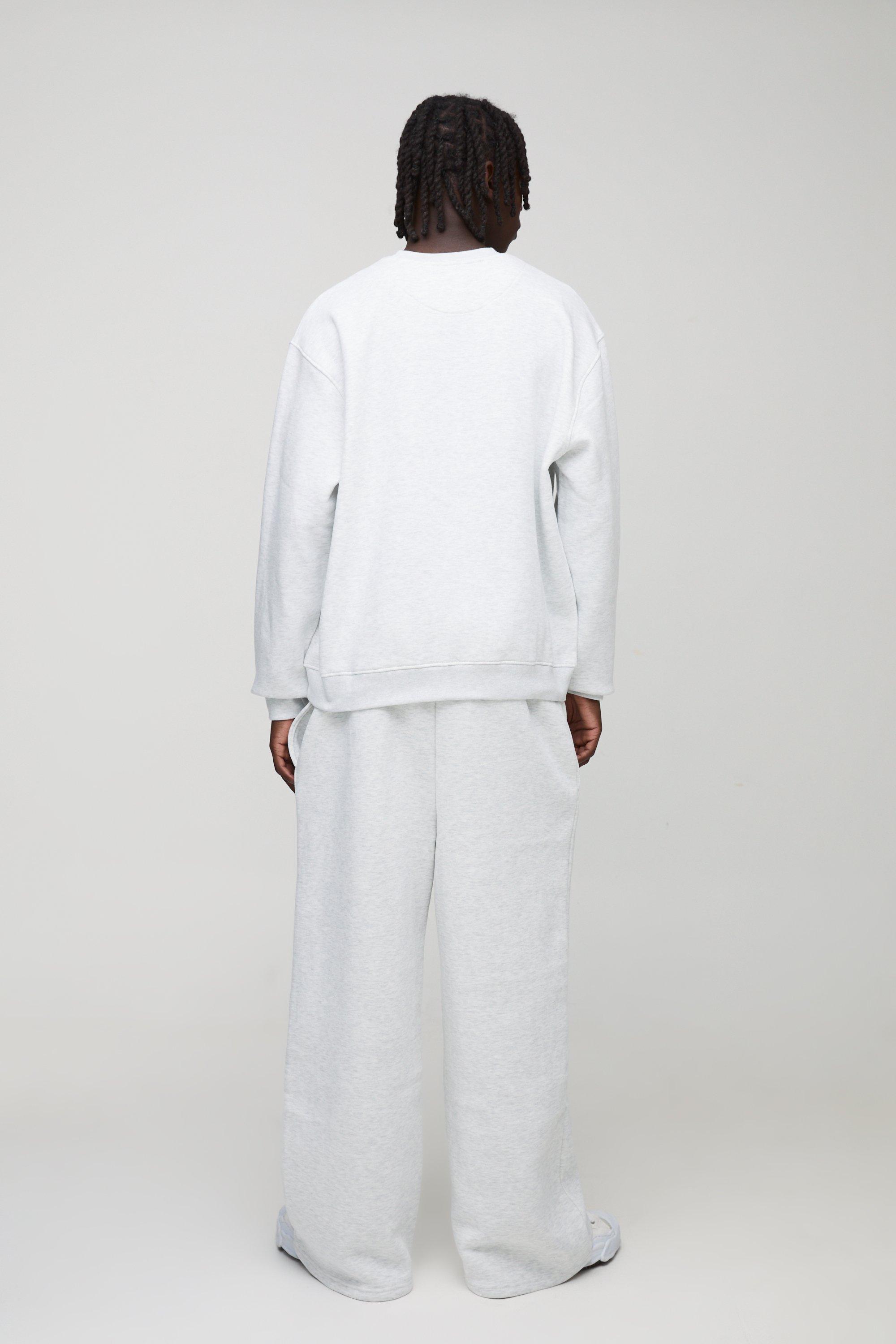 330GSM Basic Oversized Crew Neck Sweatshirt
