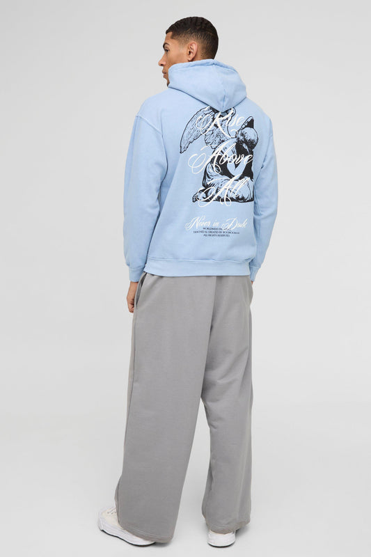 Washed Renaissance Graphic Hoodie